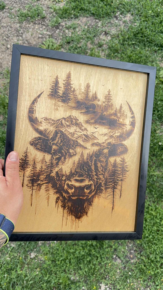 Spirit of the Bison Size