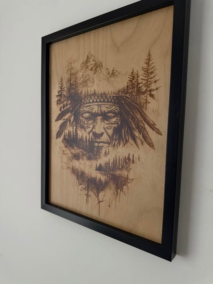 Burned Landscape with Chief’s Spirit