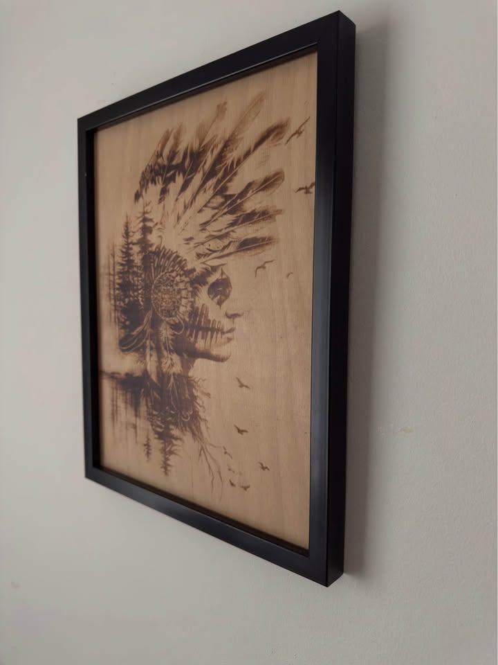 Burned Landscape with Chief’s Spirit