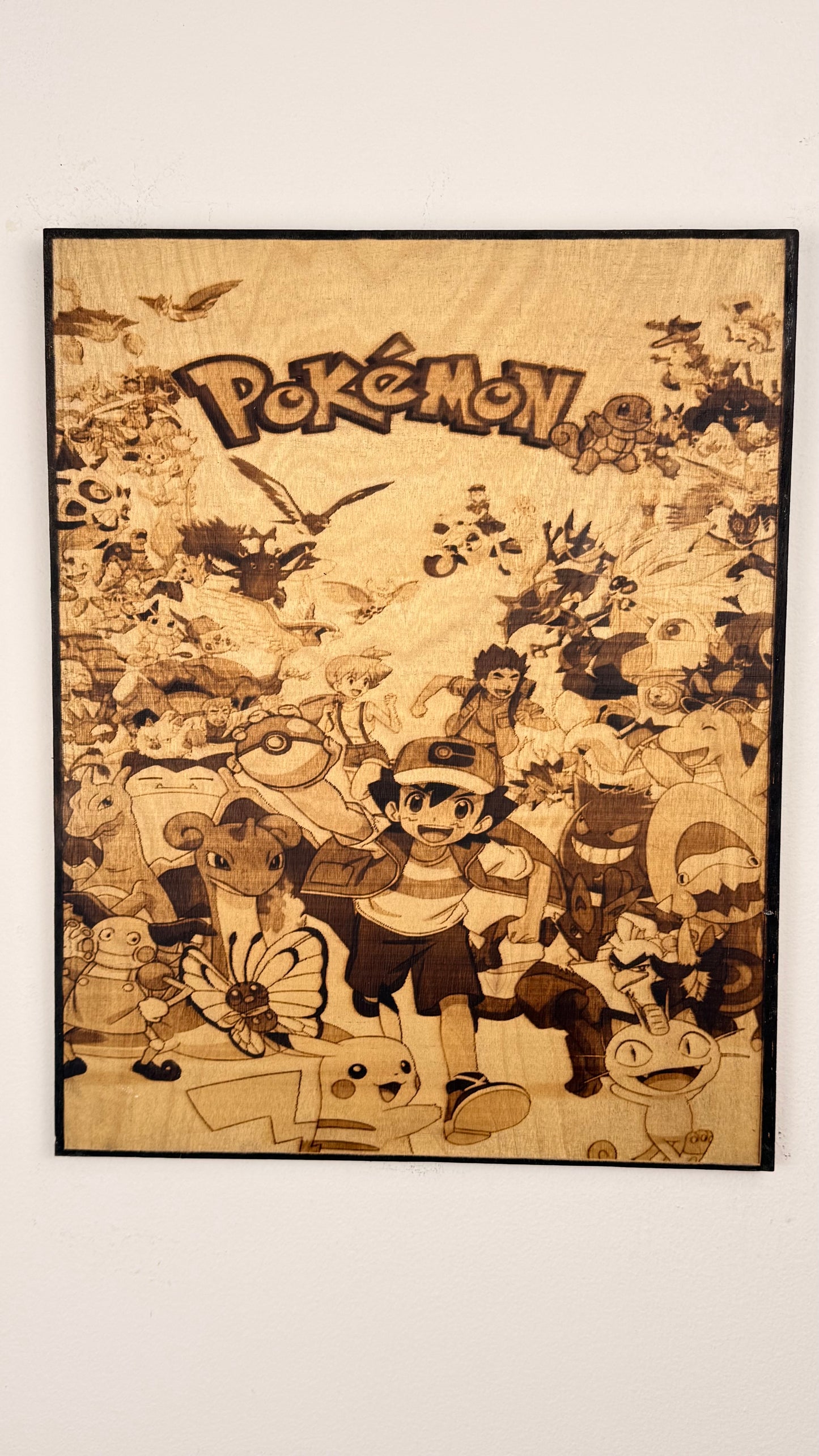 🔥 Pokémon - Wood Burning Art