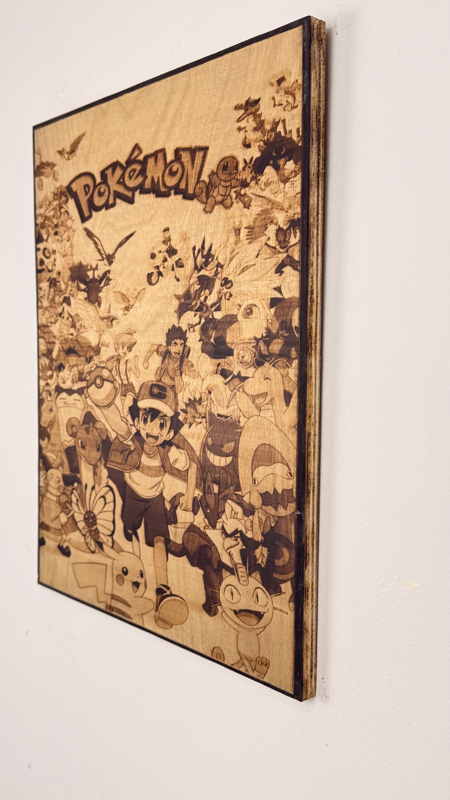 🔥 Pokémon - Wood Burning Art
