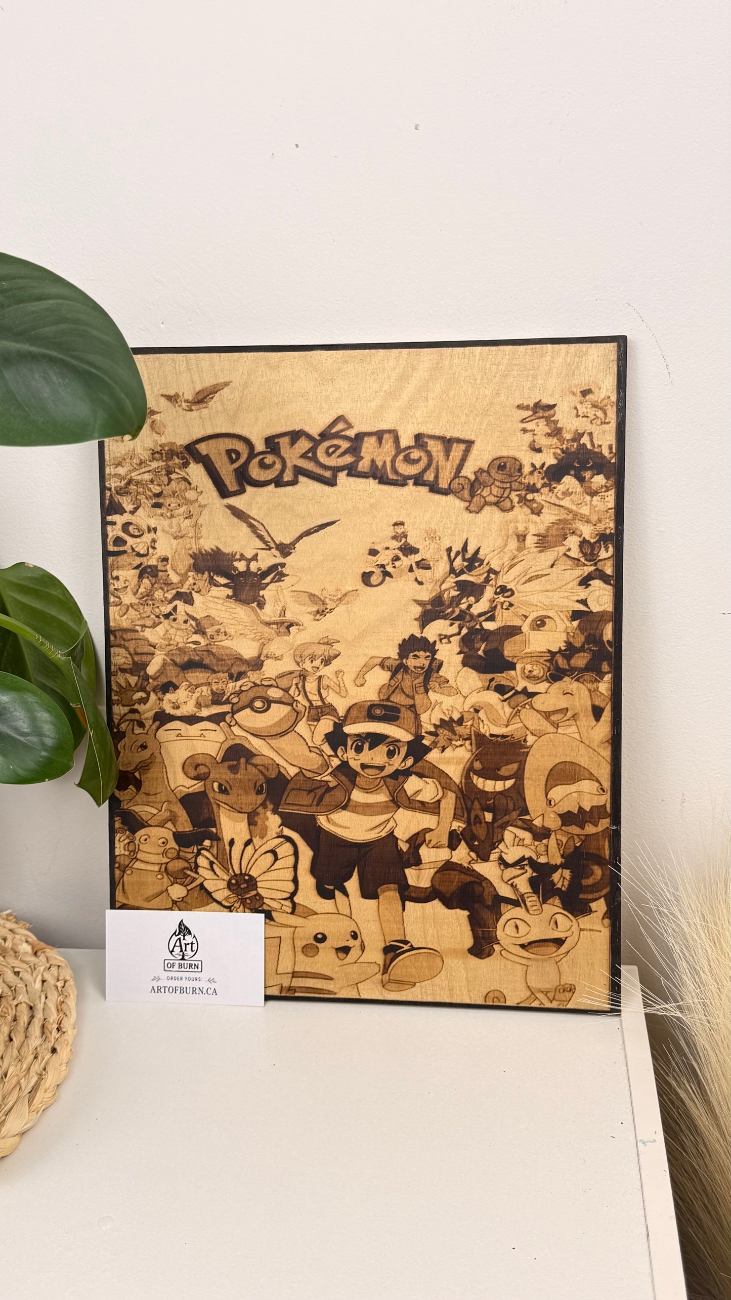 🔥 Pokémon - Wood Burning Art