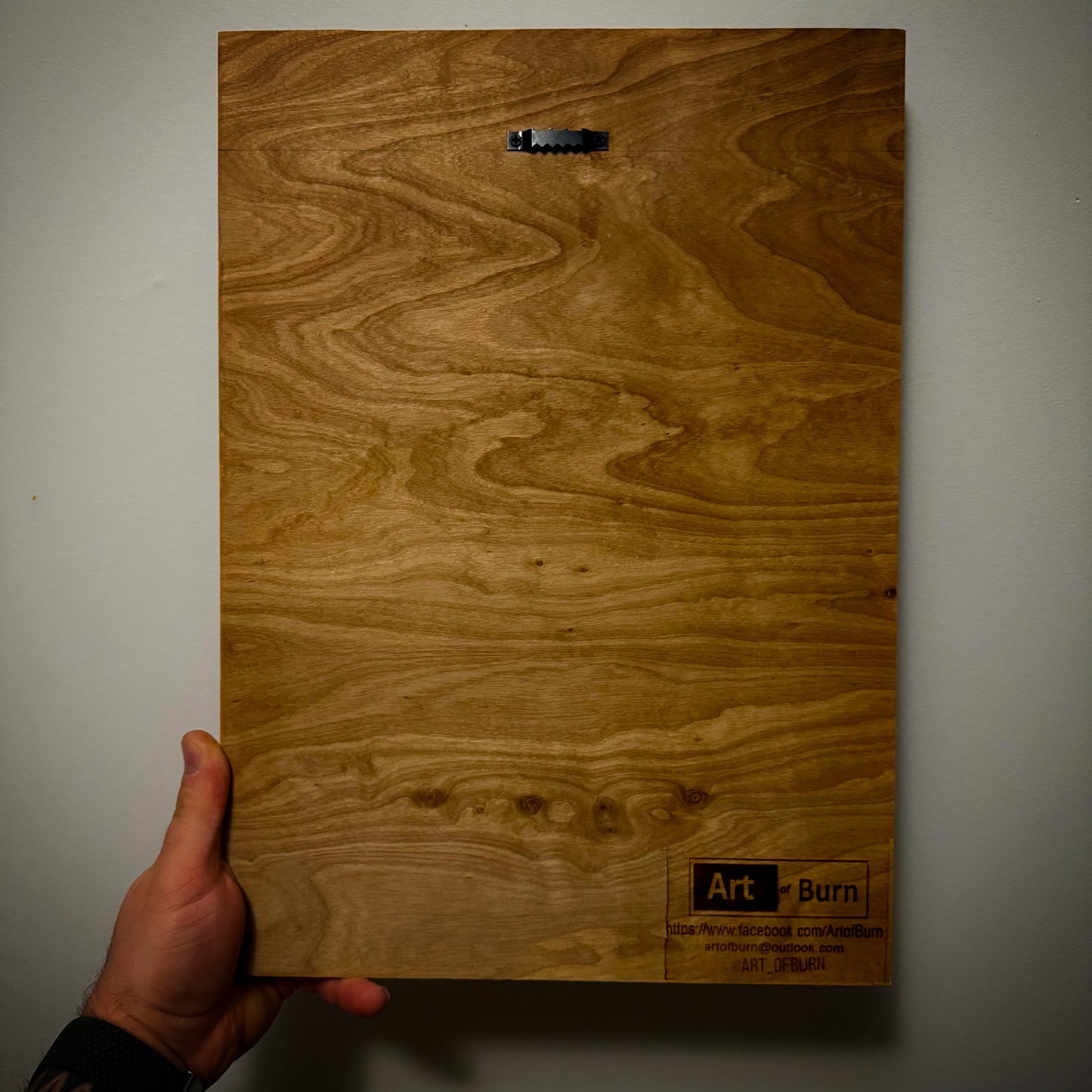Viking & Wolf Wall Art – Wood burning