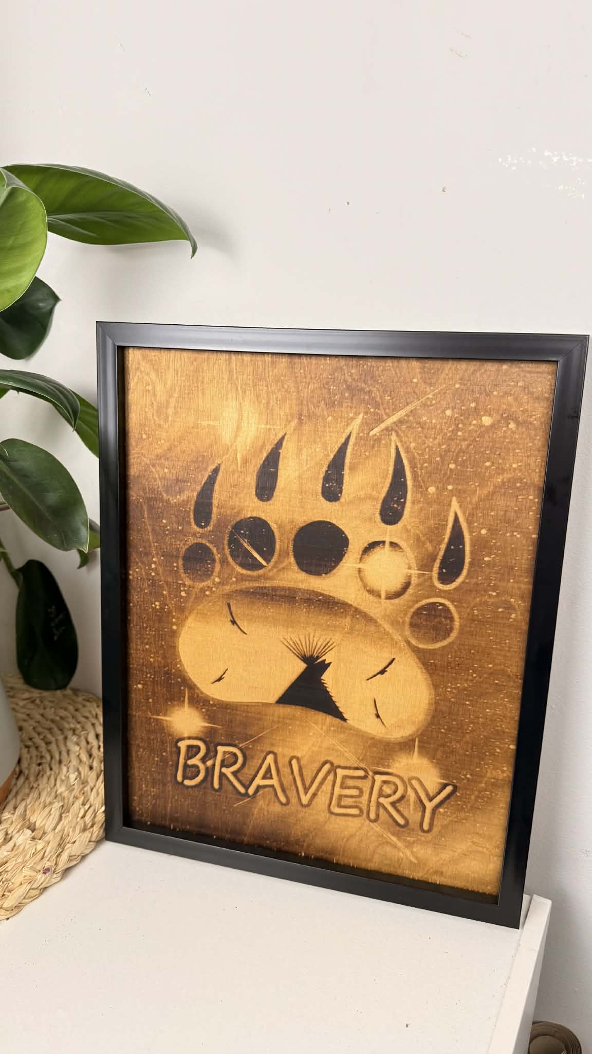 Wood-Burned Native Art – Unique Wall Decor