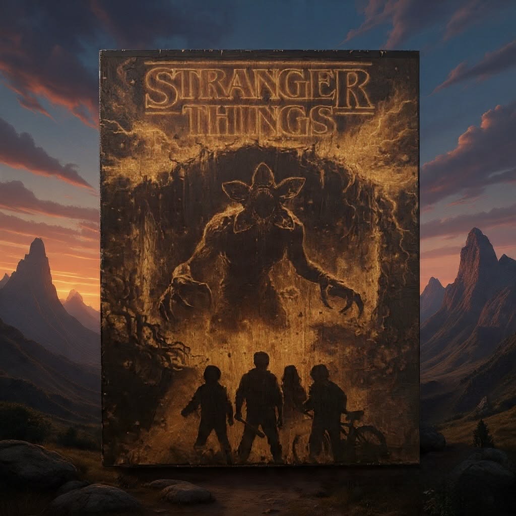 Stranger Things wall art