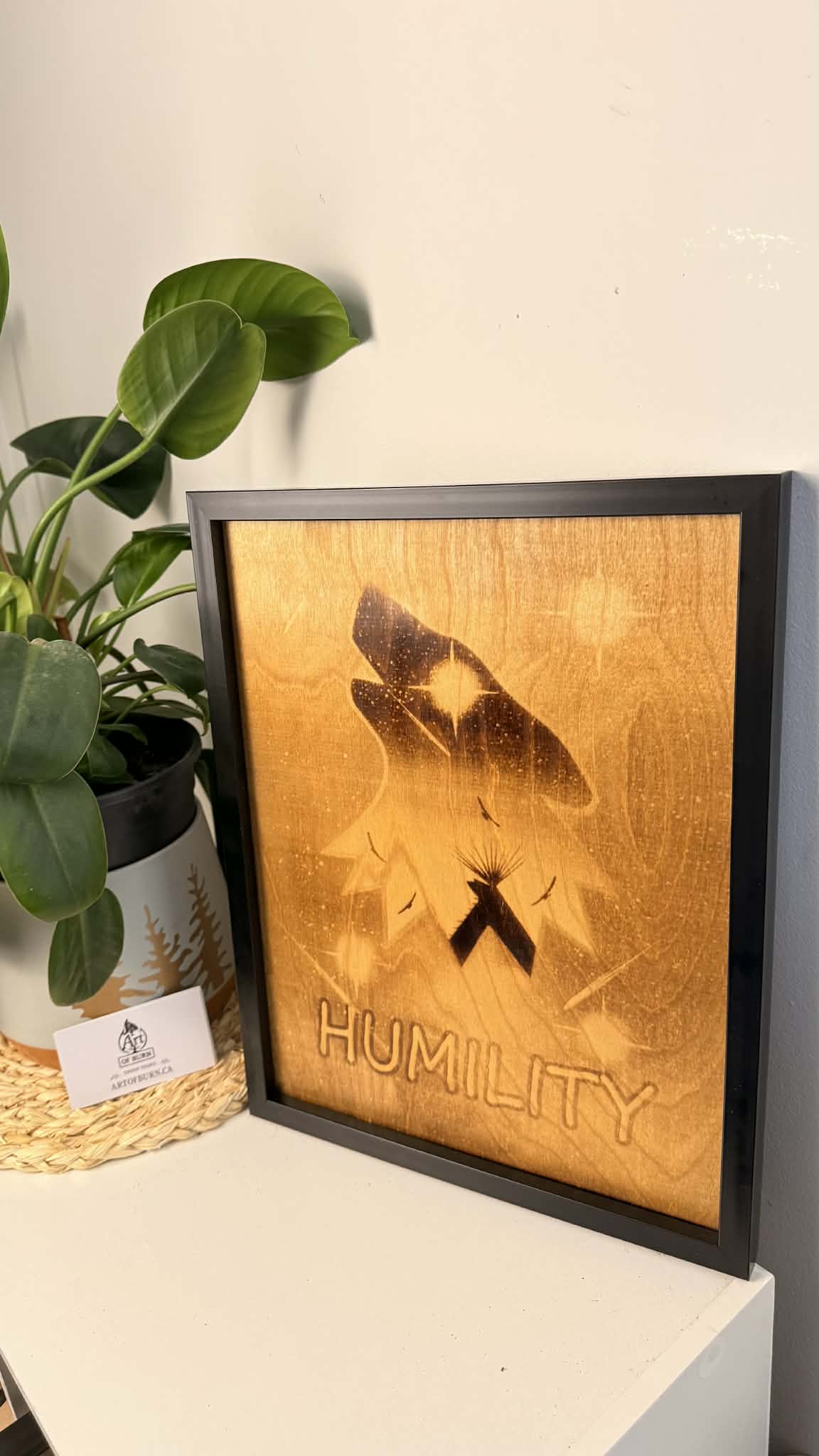 Wood-Burned Native Art – Unique Wall Decor