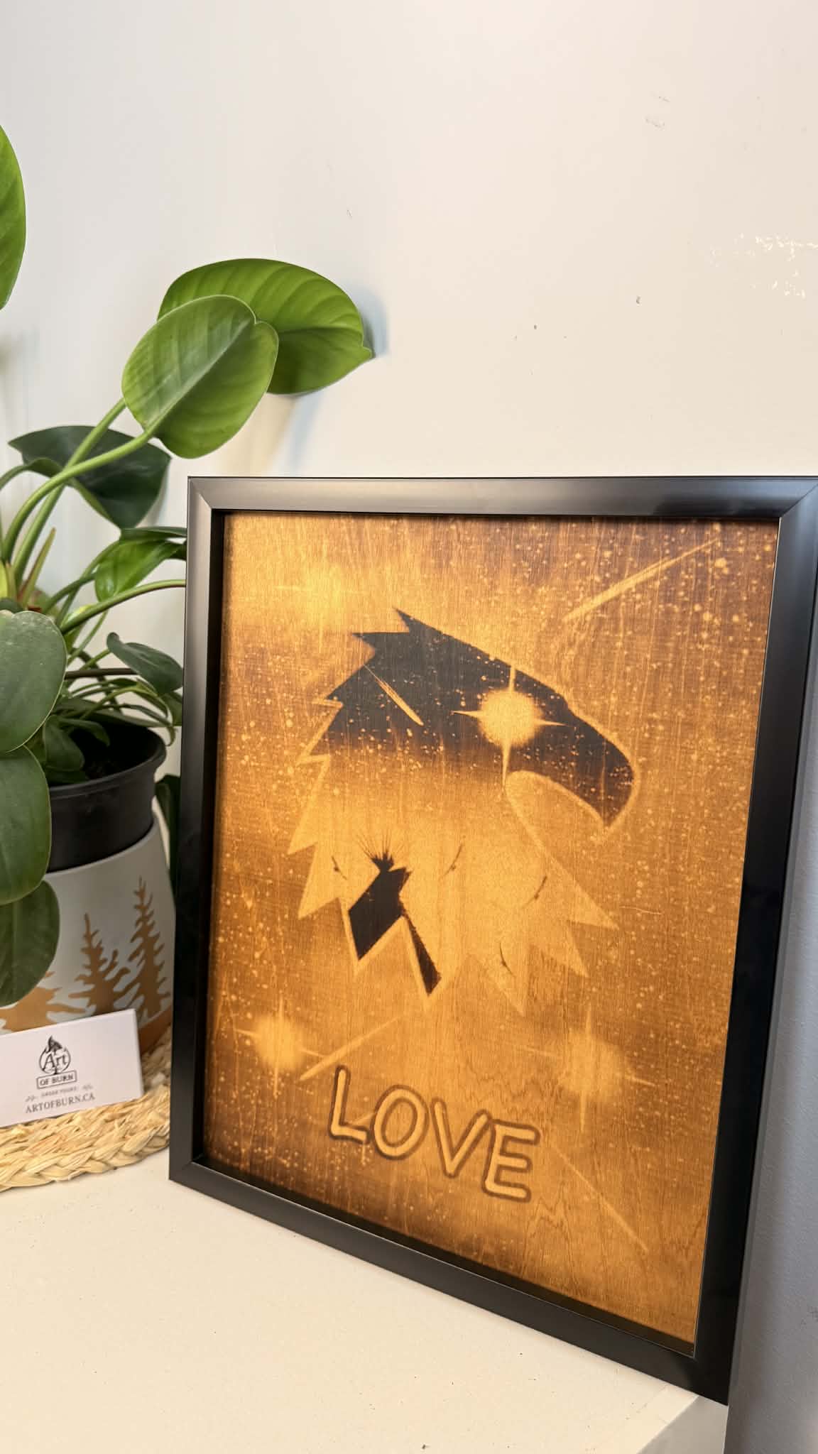 Wood-Burned Native Art – Unique Wall Decor