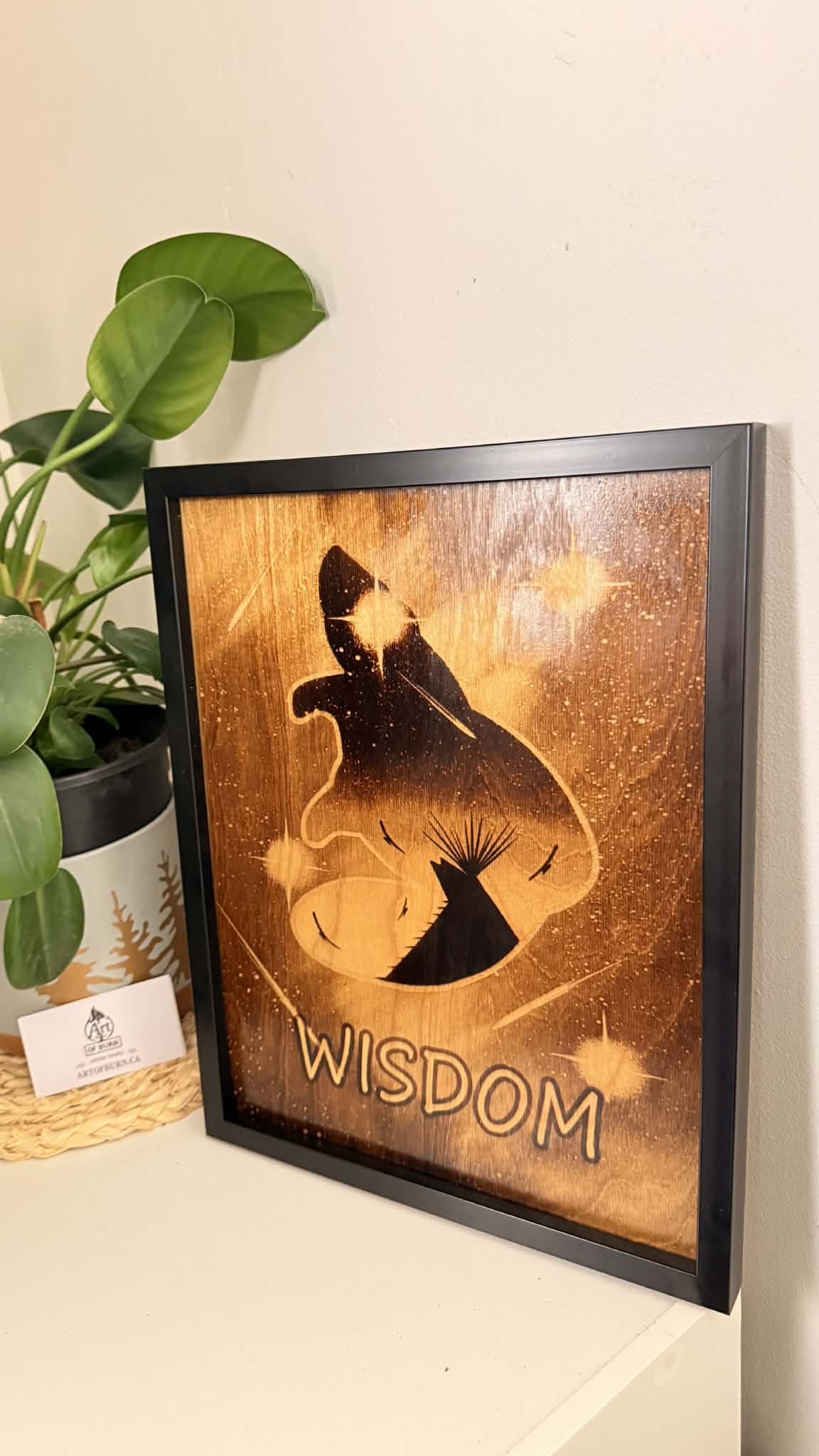 Wood-Burned Native Art – Unique Wall Decor