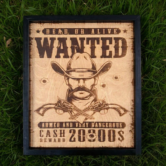 Wanted Wall Art