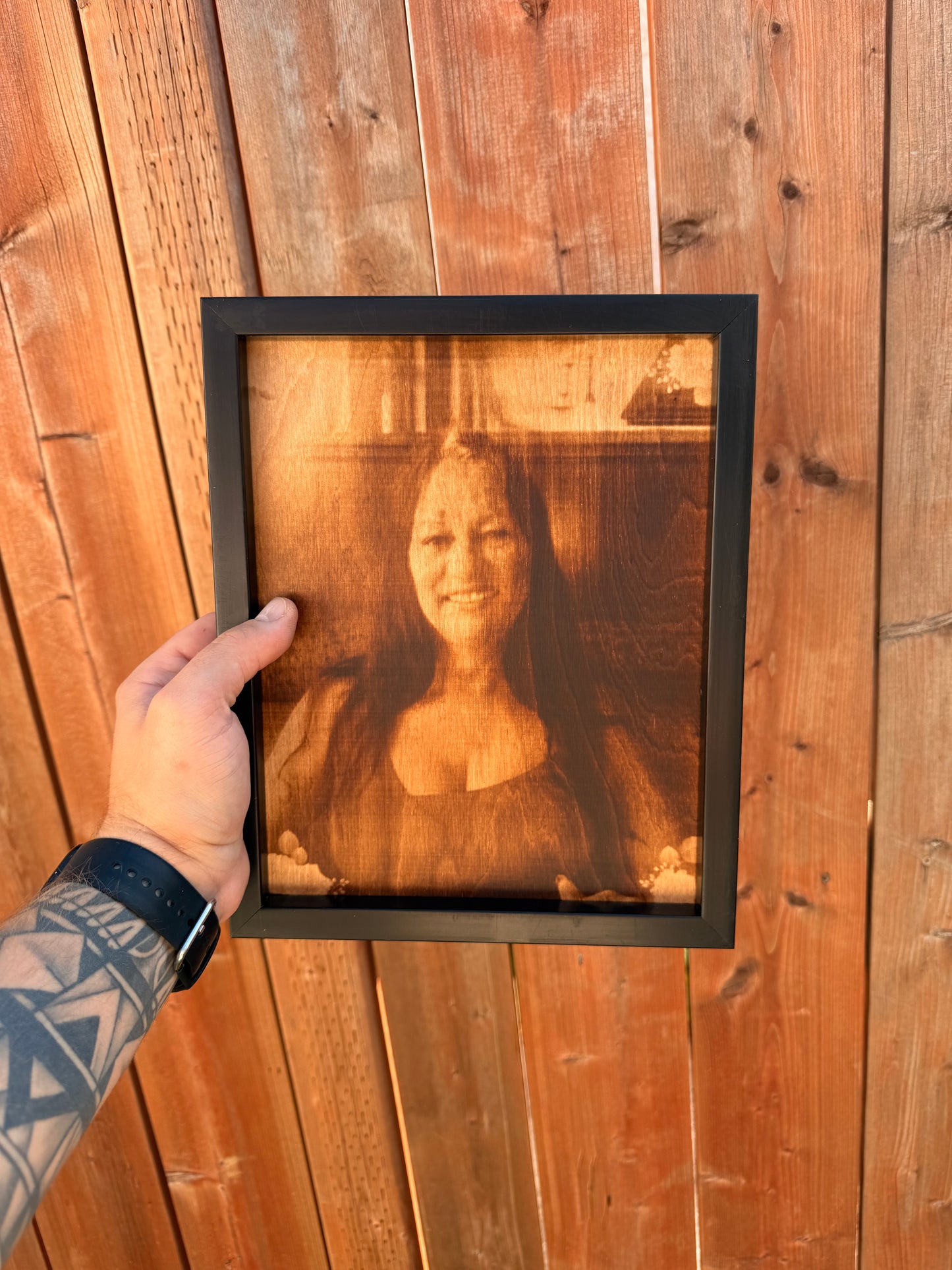 For YOU Unique wood burning portrait with soul –a true masterpiece on wood. (NOT a LASER )Order now and delight your loved ones with a one-of-a-kind gift!
