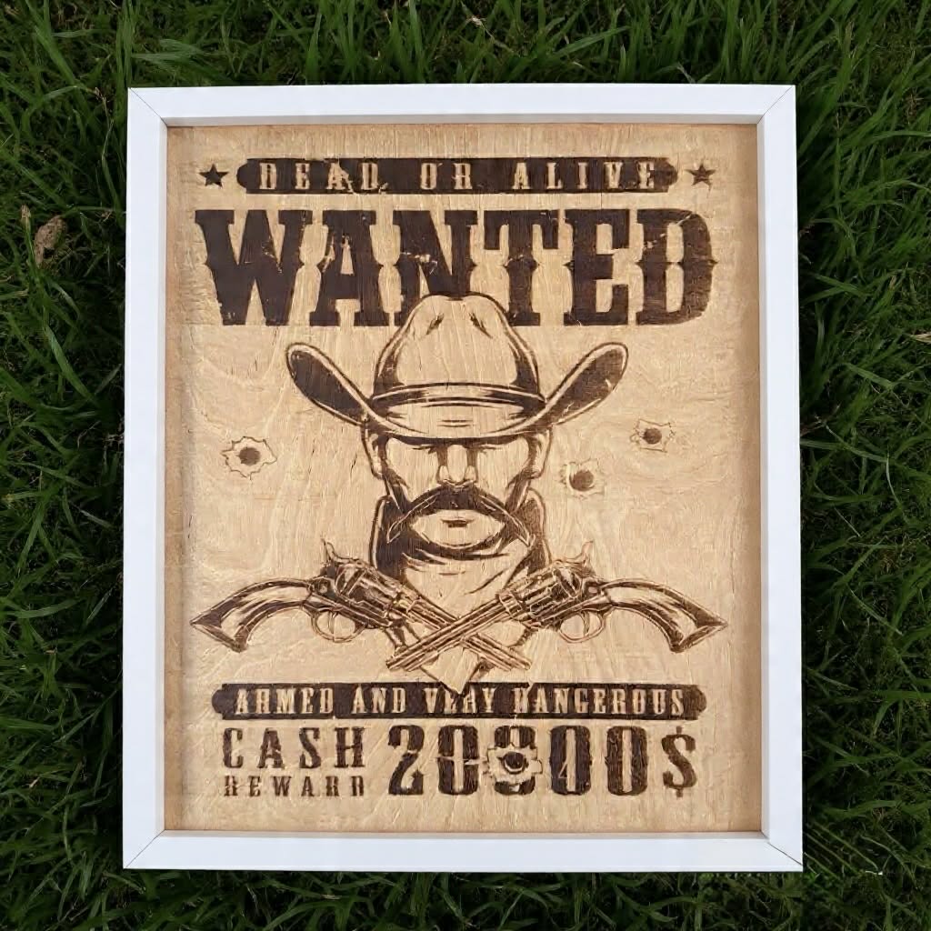 Wanted Wall Art