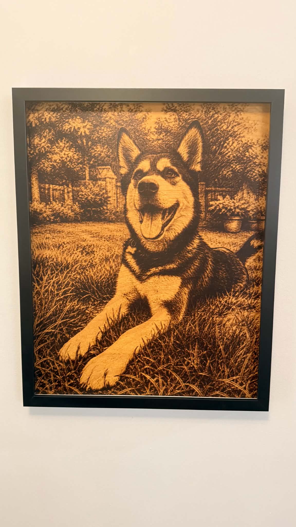 🐾 Personalized Pet Portrait on Wood from Your Photo