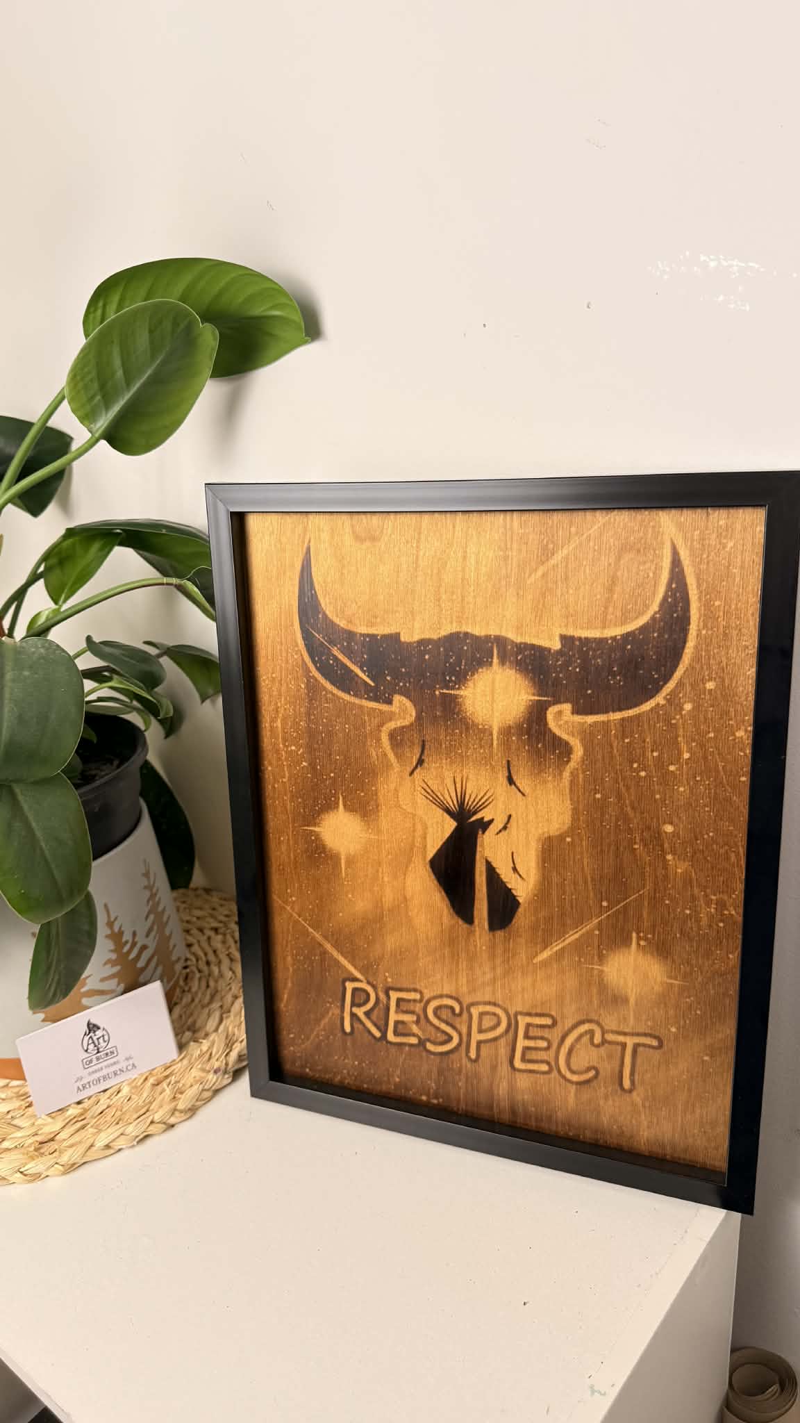 Wood-Burned Native Art – Unique Wall Decor